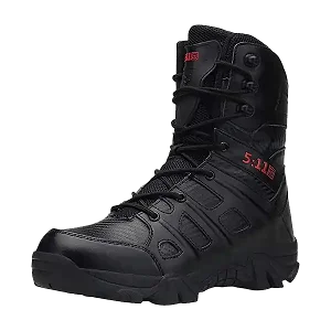 Mens Waterproof Hiking Boots Durable Combat Boots