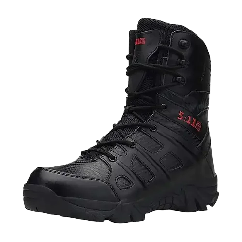 Mens Waterproof Hiking Boots Durable Combat Boots