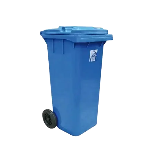 Outdoor 120L Dustbin Waste Bin, 120 Litres Dustbin – Blue