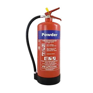 Powder Fire Extinguisher | Dry Powder 9kg - Red
