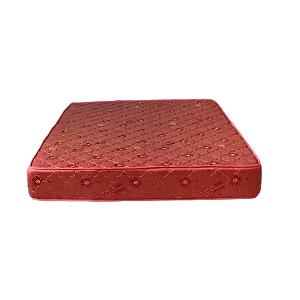 6x6 Rosefoam Deluxe Quilted Mattress 6Inch - Red