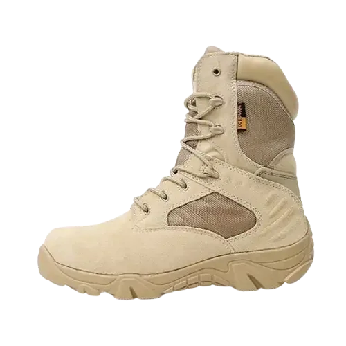 Tactical Desert Delta Combat Boots - Brown