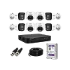 Hikvision 8 Channel Hikvision FHD CCTV - White